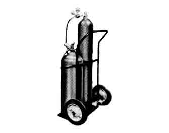 IMPA手冊(cè) 編號(hào)617191單/雙(瓶)氣瓶手推車(chē)(圖1)