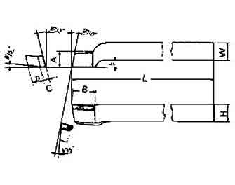 IMPA手冊 編號63301213型(左/右)高速鋼頭車刀(圖1) IMPA手冊 編號63301213型(左/右)高速鋼頭車刀(圖1)