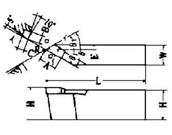 IMPA手冊 編號63282651-52,91-95型超硬尖端車刀(圖1) IMPA手冊 編號63282651-52,91-95型超硬尖端車刀(圖1)