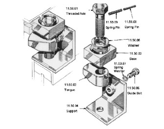 IMPA手冊(cè) 編號(hào)233234艙蓋板羊角組件(圖1) IMPA手冊(cè) 編號(hào)233234艙蓋板羊角組件(圖1)