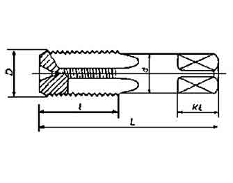 IMPA手冊(cè) 編號(hào)631427直管用絲攻(圖1)
